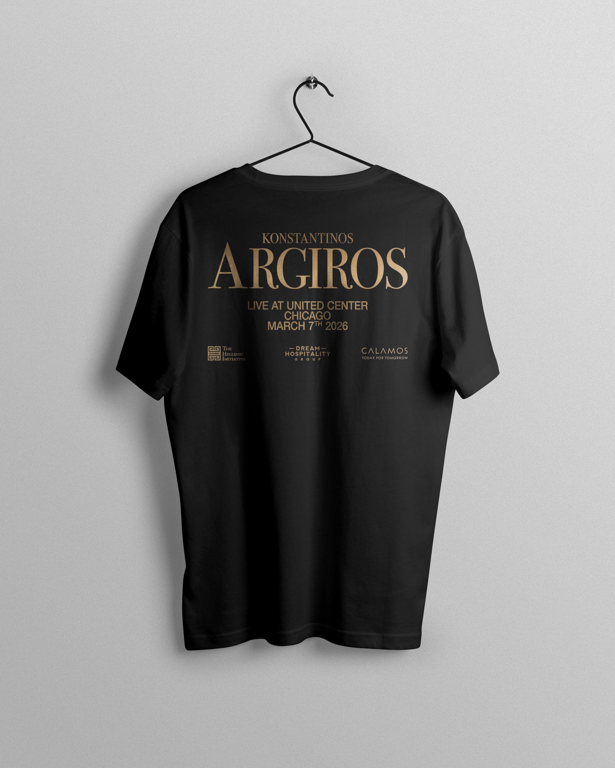 Konstantinos Argiros – Chicago 2026 Collector’s Edition (Black)